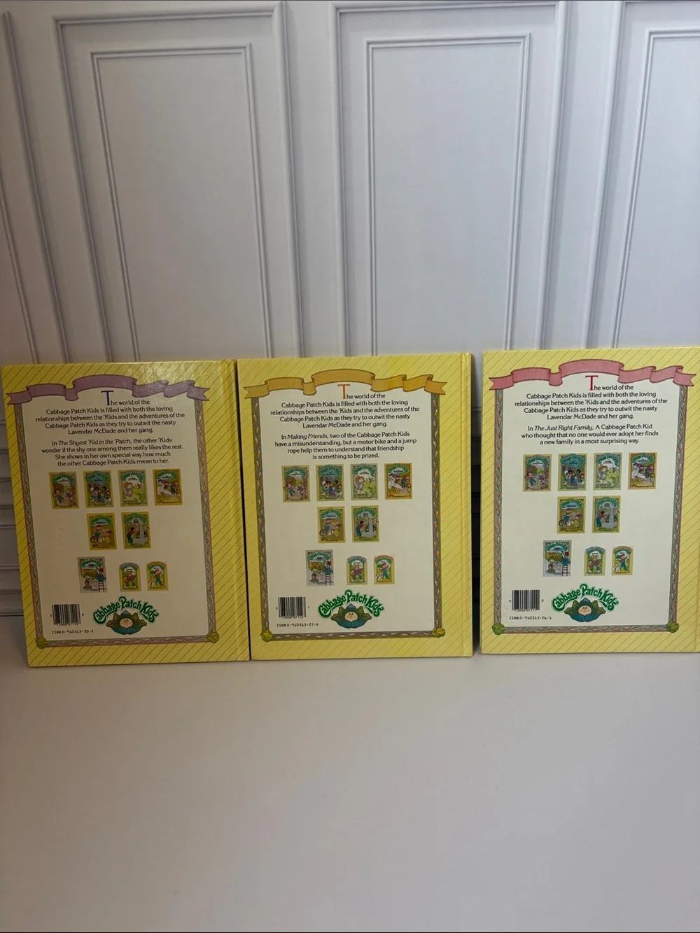 Cabbage Patch Kids Books – Set of 3 – $10